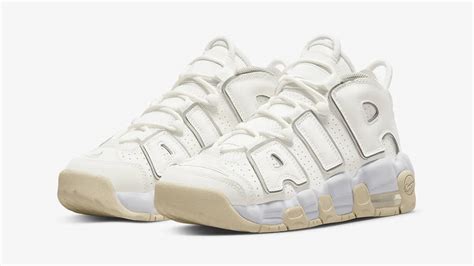 nike air more uptempo gs bone beige|Nike shoes uptempo.